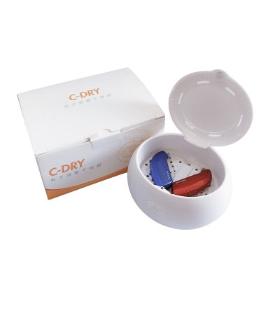 Electric USB UV Drying Box — Dehumidifier & UV Sanitizer for Hearing Aids and Earbuds