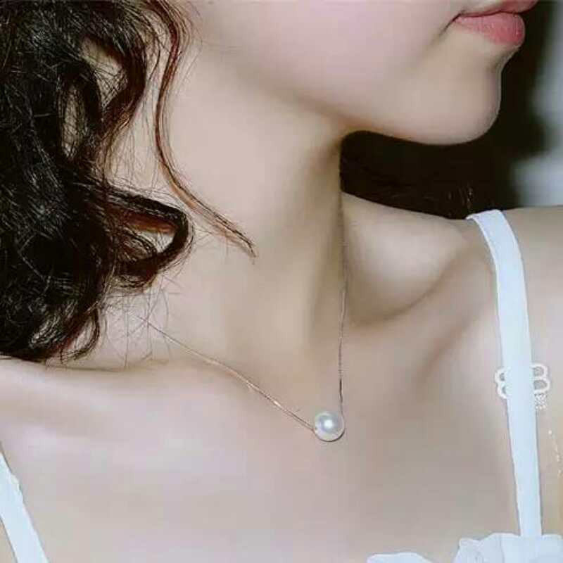 Hanging Pearl Necklace — Effortless Elegance with a Modern Drop