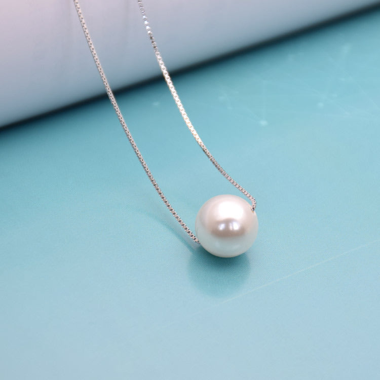 Hanging Pearl Necklace — Effortless Elegance with a Modern Drop