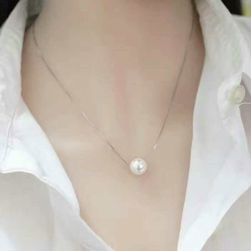 Hanging Pearl Necklace — Effortless Elegance with a Modern Drop