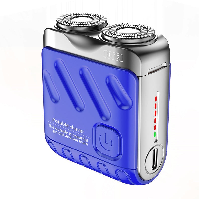 PocketPro™ Dual-Ring Mini Electric Shaver