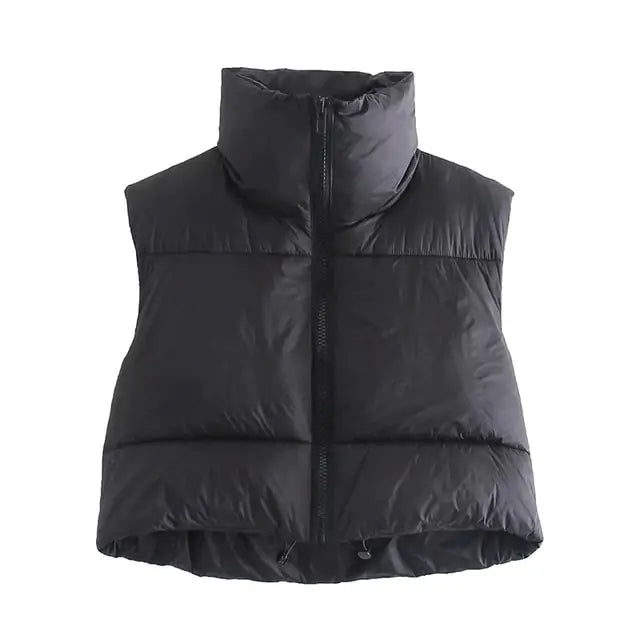 Women's Quilted Winter Vest Jacket – Warm and Stylish Outerwear
