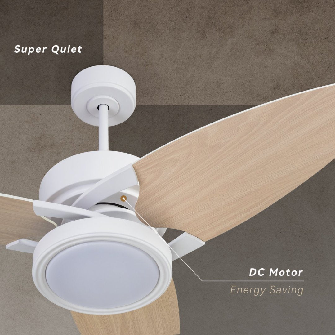 LightPro 52″ LED Smart Ceiling Fan — Modern Comfort Meets Intelligent Control