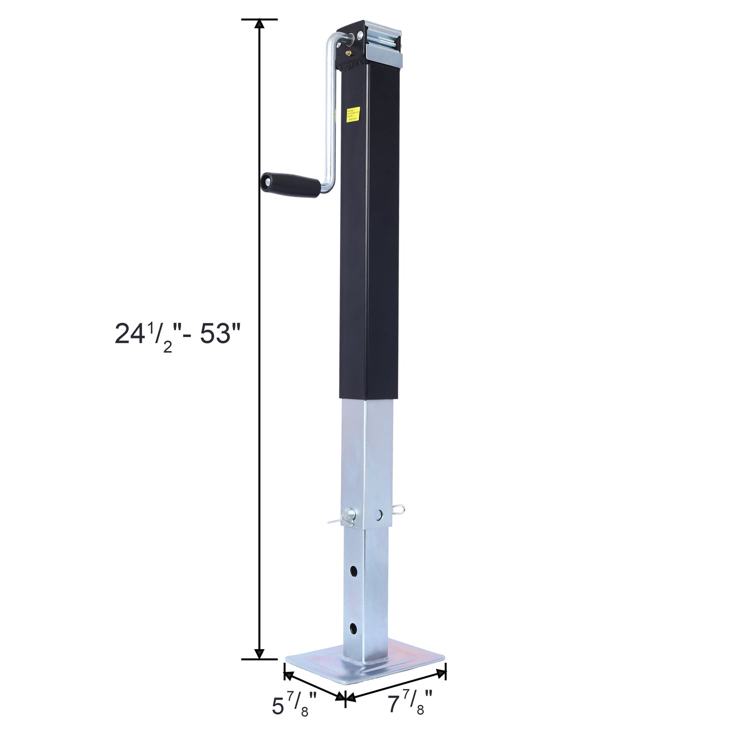 Pro Series Square Jack – 8,000 lbs | Heavy-Duty Trailer Support You Can Count On