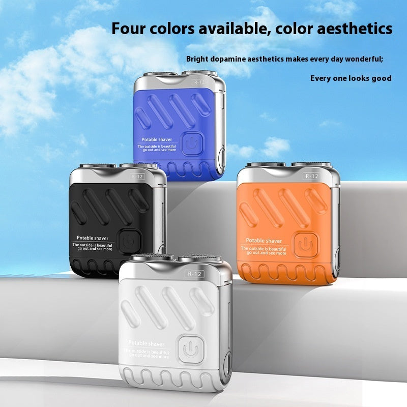 PocketPro™ Dual-Ring Mini Electric Shaver