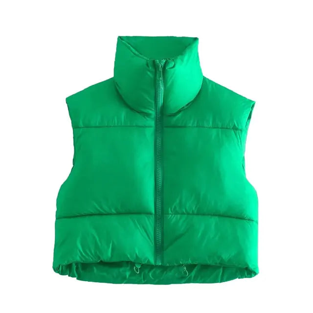 Women's Quilted Winter Vest Jacket – Warm and Stylish Outerwear