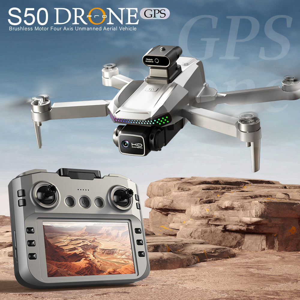 S50-Pro GPS Drone — HD Camera, Obstacle Avoidance & Dual-Battery Extended Flight
