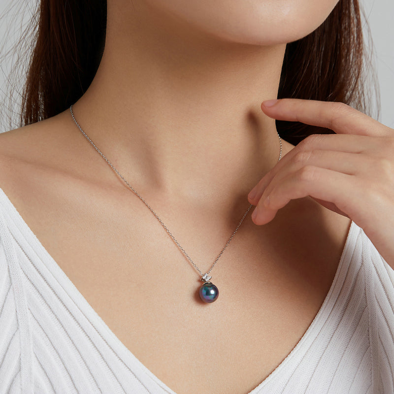 Sparkling Pearl & Silver Set — Timeless Grace, Perfectly Paired