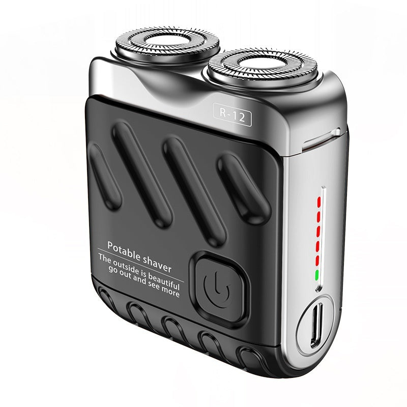 PocketPro™ Dual-Ring Mini Electric Shaver