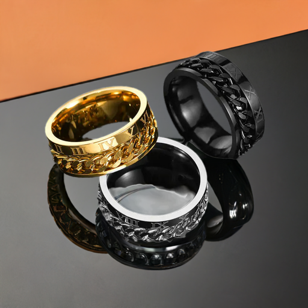 Rotatable Stainless Steel Ring