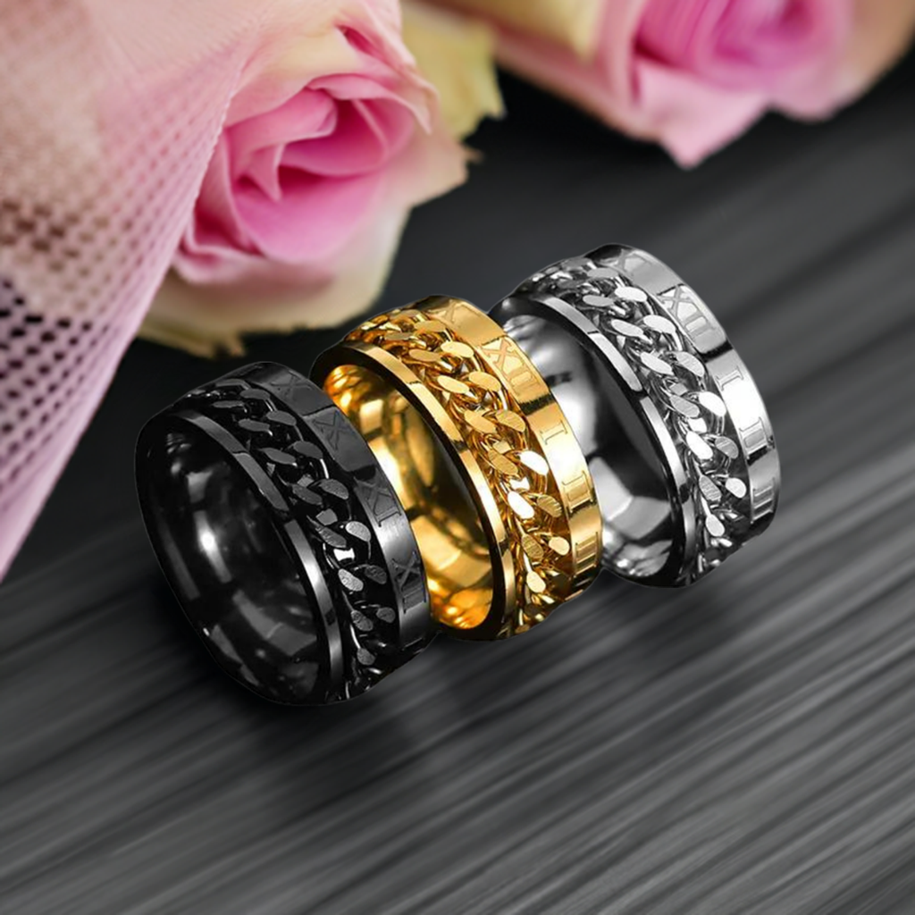 Rotatable Stainless Steel Ring