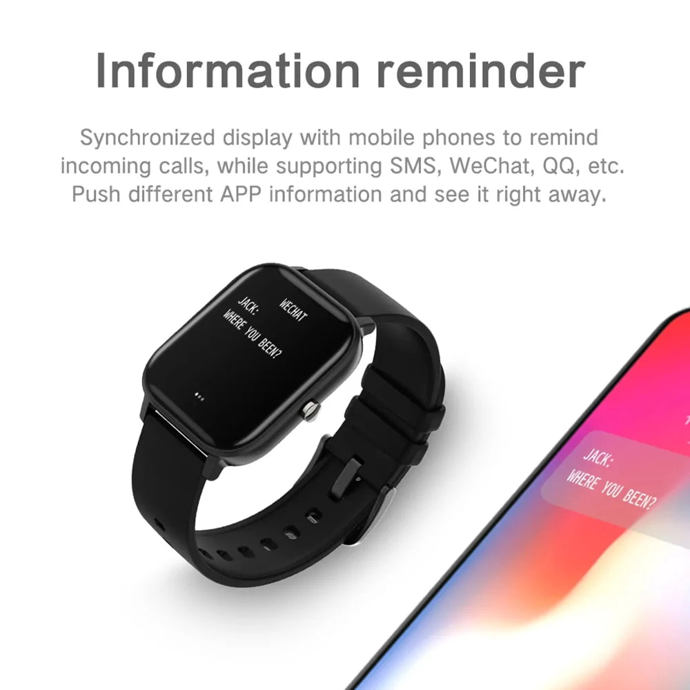 P8 1.4″ Smart Watch — Stay Connected, Stay Ahead