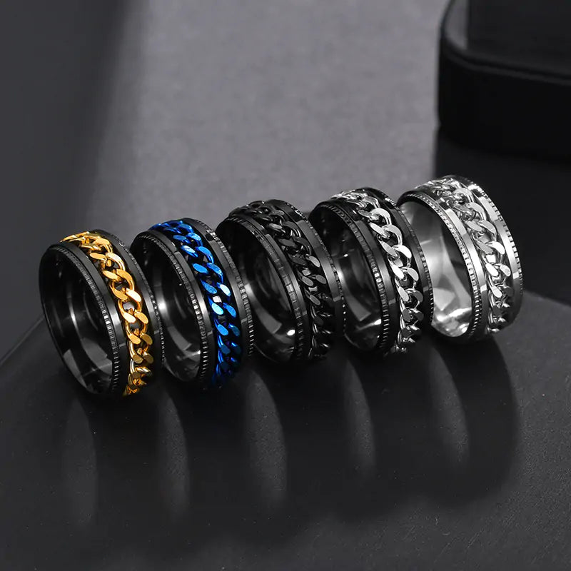 Cool Rotatable Ring - The Perfect Blend of Style and Functionality