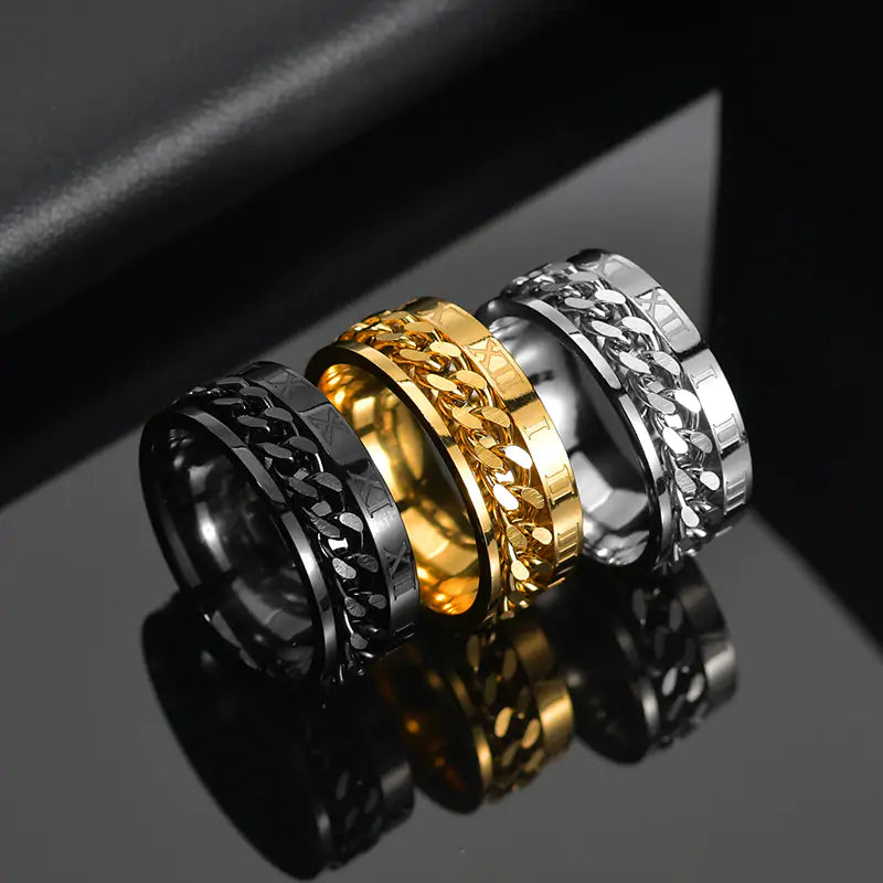 Cool Rotatable Ring - The Perfect Blend of Style and Functionality