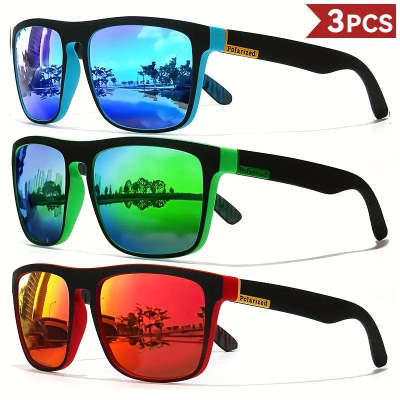 Polarized Sunglasses Cycling Sports Sunglasses Anti-UV Driving Mirror Men