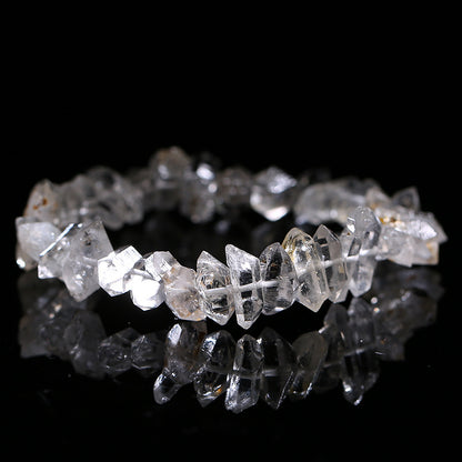 Crystal Double Pointed Sparkling Diamond Bracelet