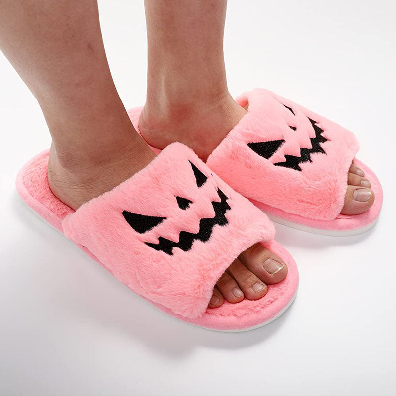 Halloween Slipper Shoes - Cute Winter Warm Home Slippers For Women