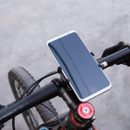 Bicycle Mobile Phone Holder — Universal Bike Mount for Smartphones with Adjustable Grip and 360° Rotation