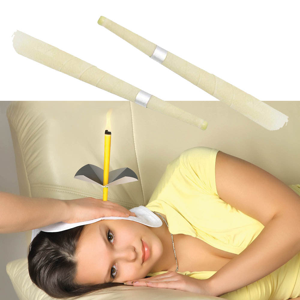 Coning Beewax Natural Ear Candle - Ear Health Care, Treatment & Wax Removal