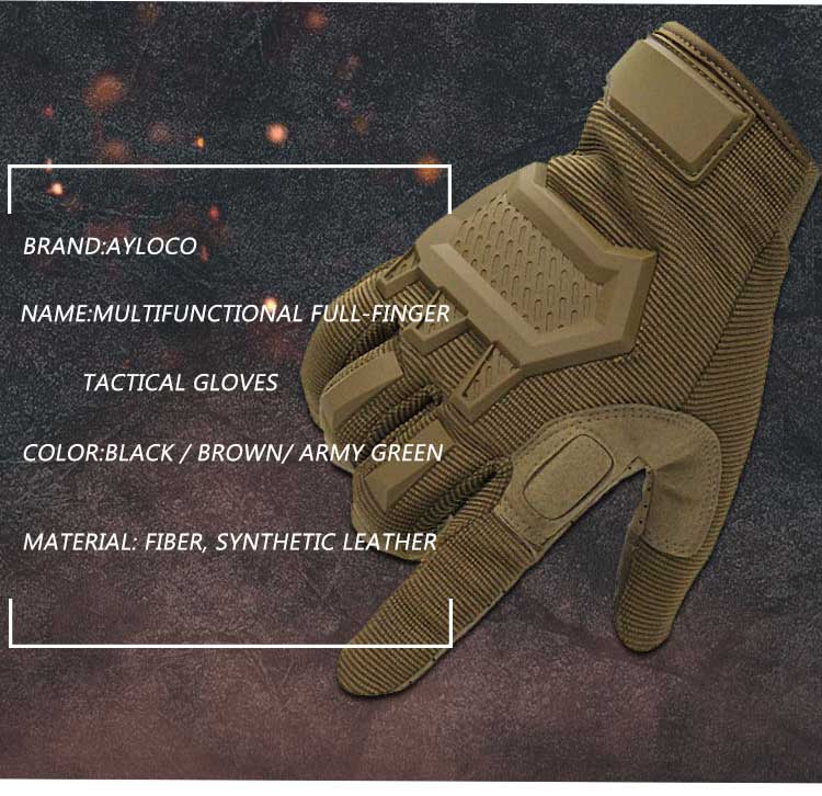 Touch Screen Tactical Gloves Men Army Sports Military Special Forces Full Finger Gloves Antiskid Motocycle Bicycle Gym Gloves