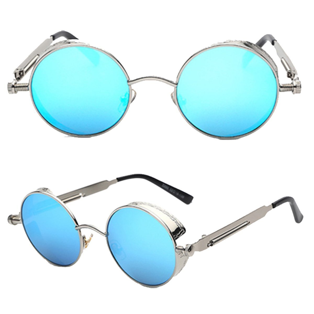 Austin Powers Vintage Round Metal Frame Sunglasses