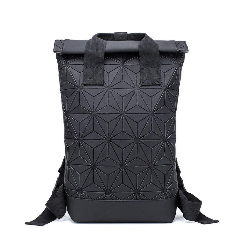 Geometric diamond backpack