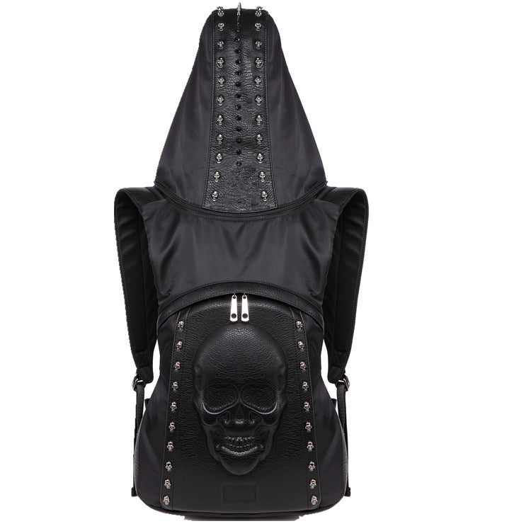 Skull stud backpack