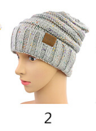 Unisex Outdoor Labeled Knitted Hat