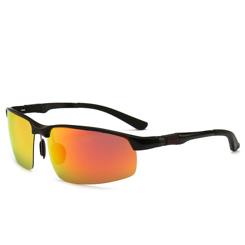 Riding Glasses, Driving Sunglasses, Aluminum-Magnesium Polarized Sunglasses