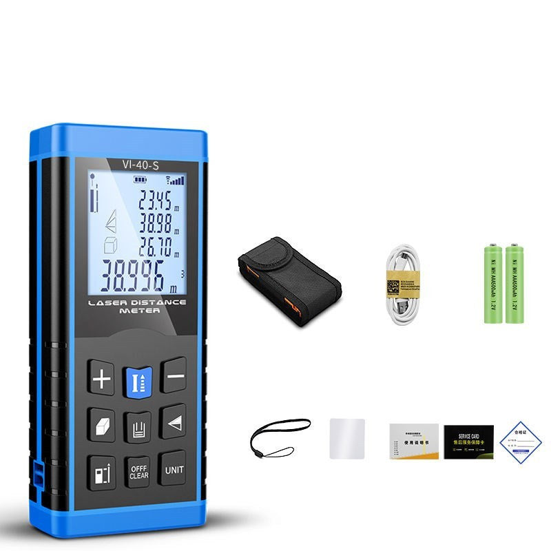 Laser Range Finder, High-Precision Infrared MeasuringInstrument,Handheld Distance MeasuringInstrument