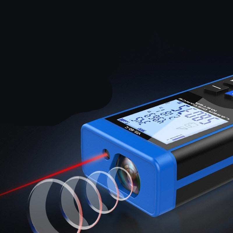 Laser Range Finder, High-Precision Infrared MeasuringInstrument,Handheld Distance MeasuringInstrument