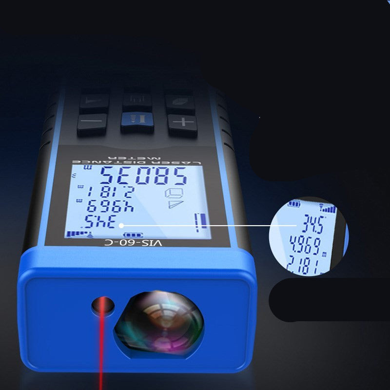 Laser Range Finder, High-Precision Infrared MeasuringInstrument,Handheld Distance MeasuringInstrument