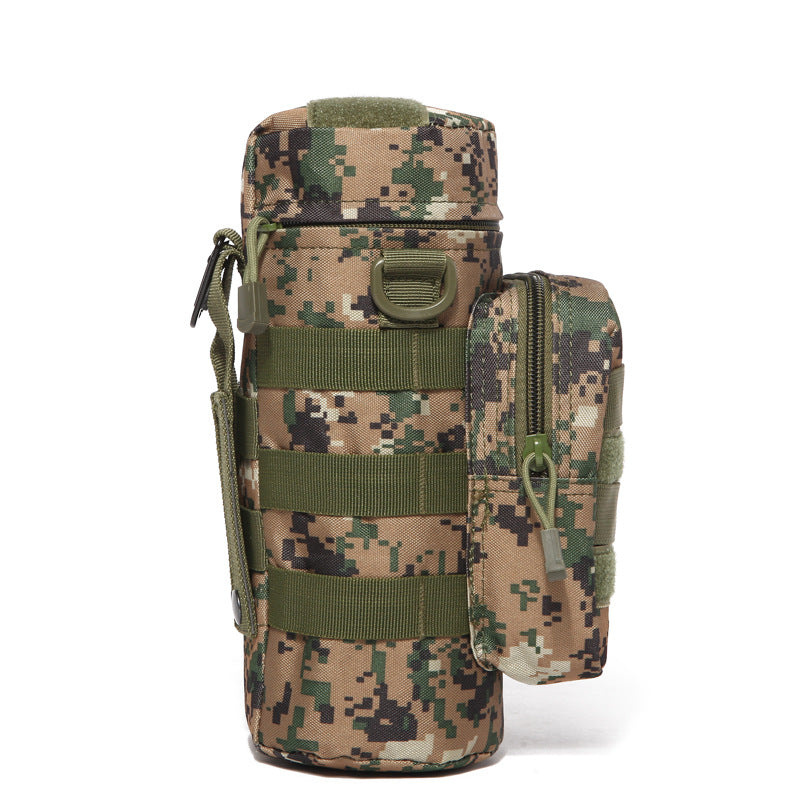 Outdoor Tactical Water Bottle Bag Military Fan Camouflage Outdoor Travel Hiking Climbing Accessory Bag