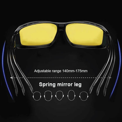 Night Vision Goggle Mirror Vibrato with the Same Driver Sunglasses Anti-high Beam Driving at Night Driving Mirror Anti-ultraviolet