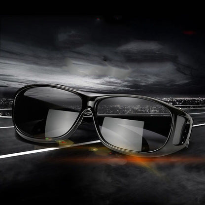 Night Vision Goggle Mirror Vibrato with the Same Driver Sunglasses Anti-high Beam Driving at Night Driving Mirror Anti-ultraviolet