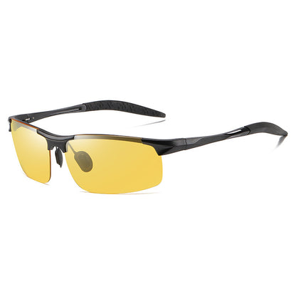 Day And Night Color-changing Glasses Driving Sunglasses