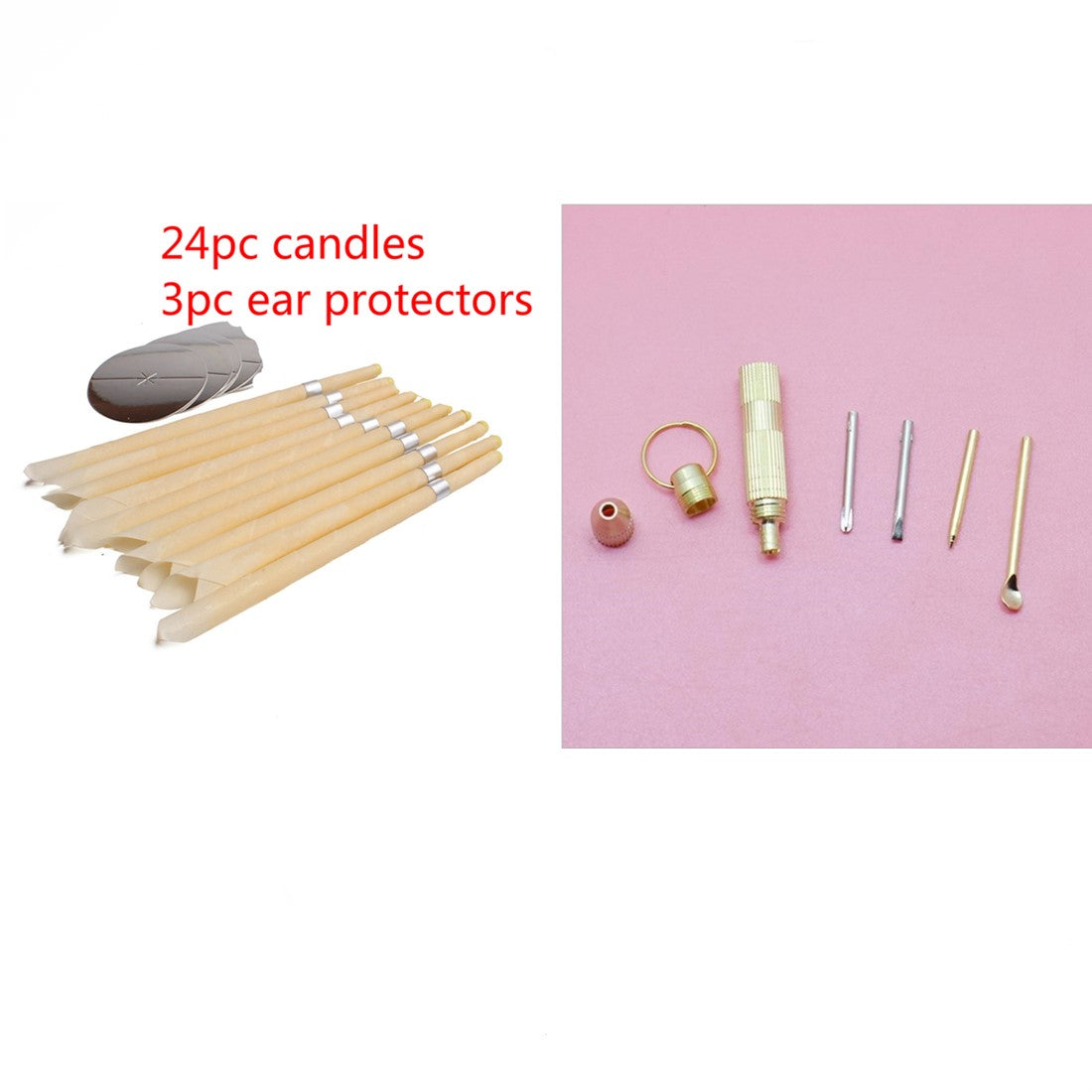 Coning Beewax Natural Ear Candle - Ear Health Care, Treatment & Wax Removal