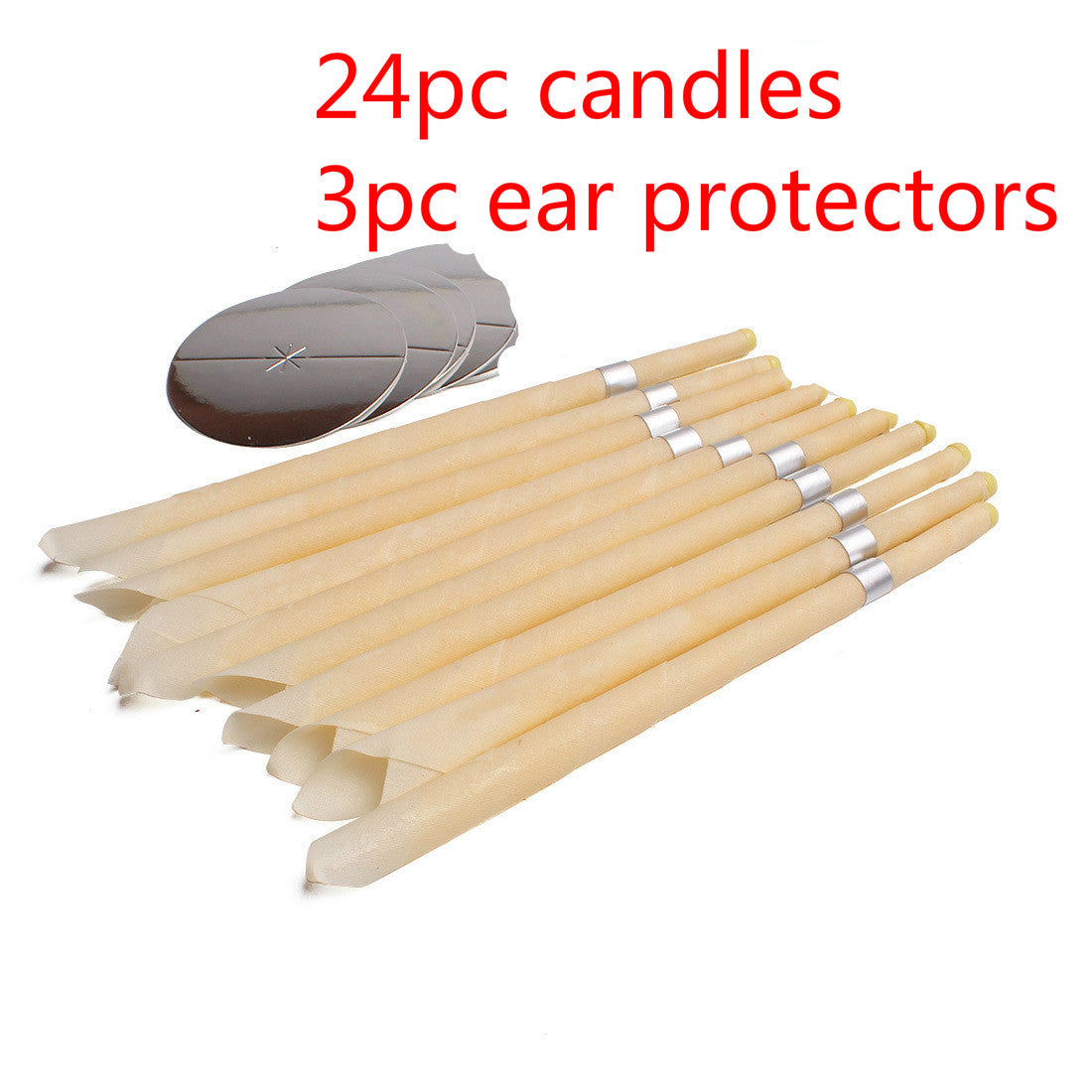 Coning Beewax Natural Ear Candle - Ear Health Care, Treatment & Wax Removal