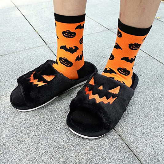 Halloween Slipper Shoes - Cute Winter Warm Home Slippers For Women