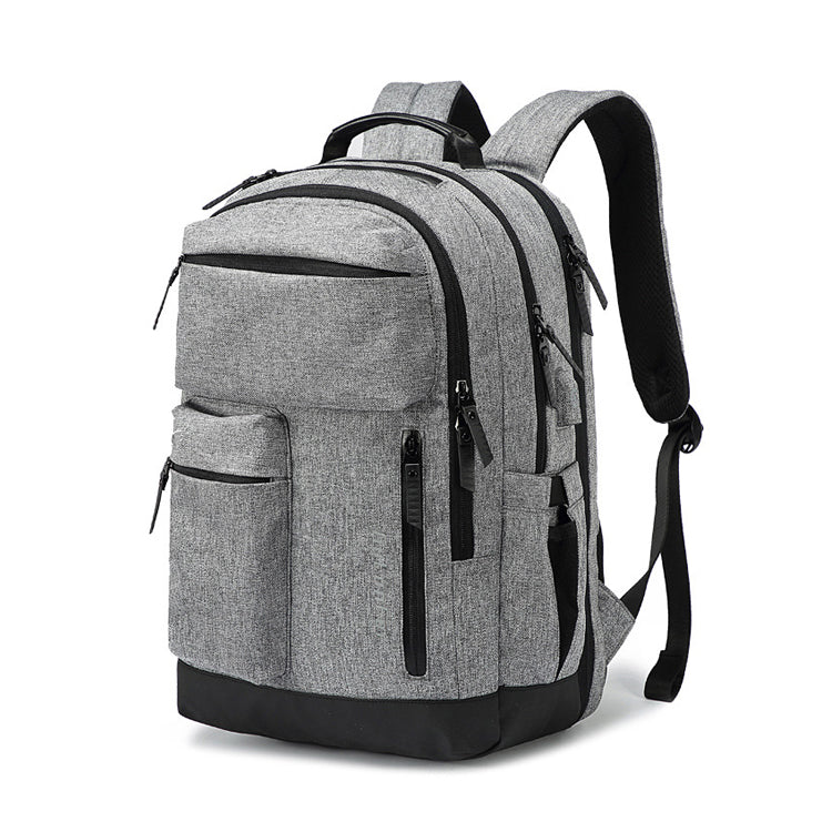 Backpack Trend Backpack Men's Waterproof Travel Computer Backpack Korean College Student Schoolbag