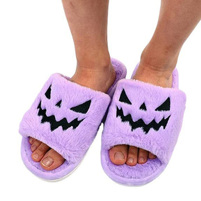 Halloween Slipper Shoes - Cute Winter Warm Home Slippers For Women