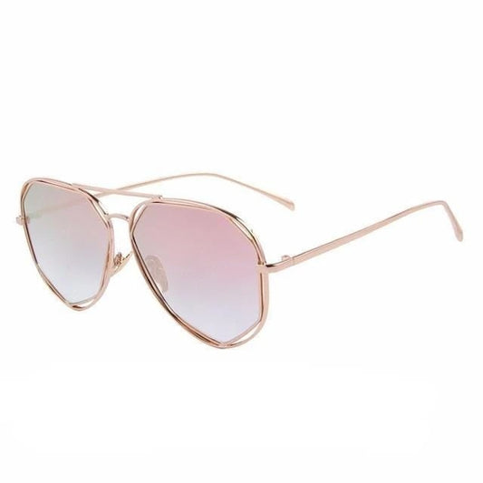 Pink driving polarized sunglasses