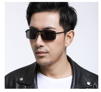 Polarized sunglasses for men's night vision