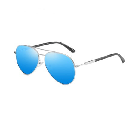 Color film polarized light driving sunglasses