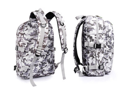 Camouflage backpack schoolbag