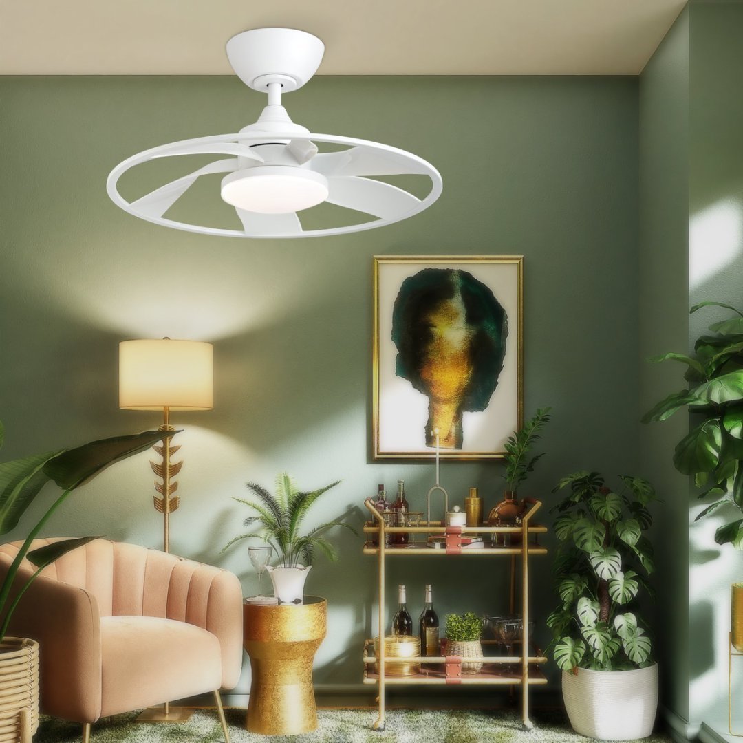 LightPro 22″ LED Smart Ceiling Fan — Small-Space Cooling, Big Performance