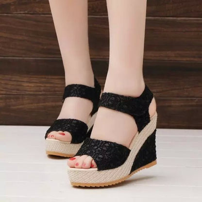 Women's Flat Platform High Heel Sandals