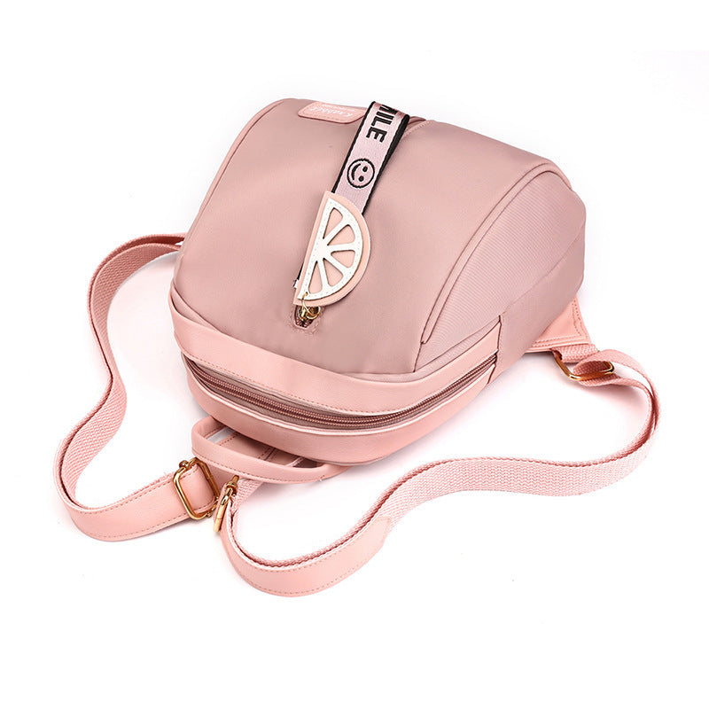 Simple and versatile ladies backpack Korean style backpack women