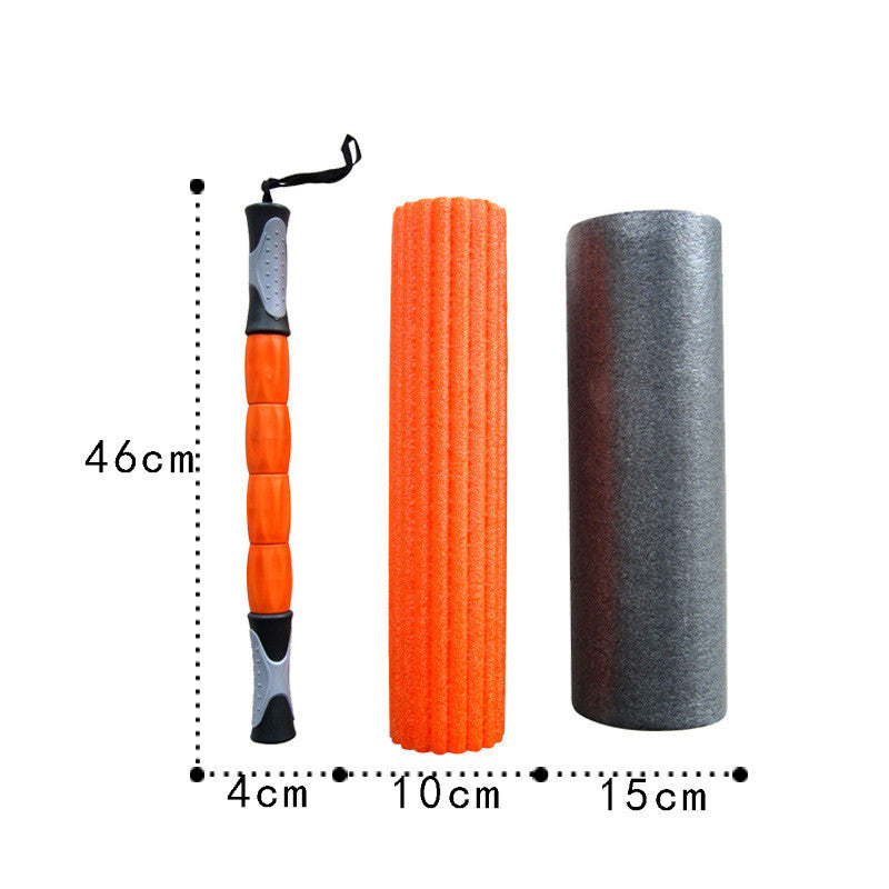 3 in 1 PE Yoga Pillar Set Foam Shaft