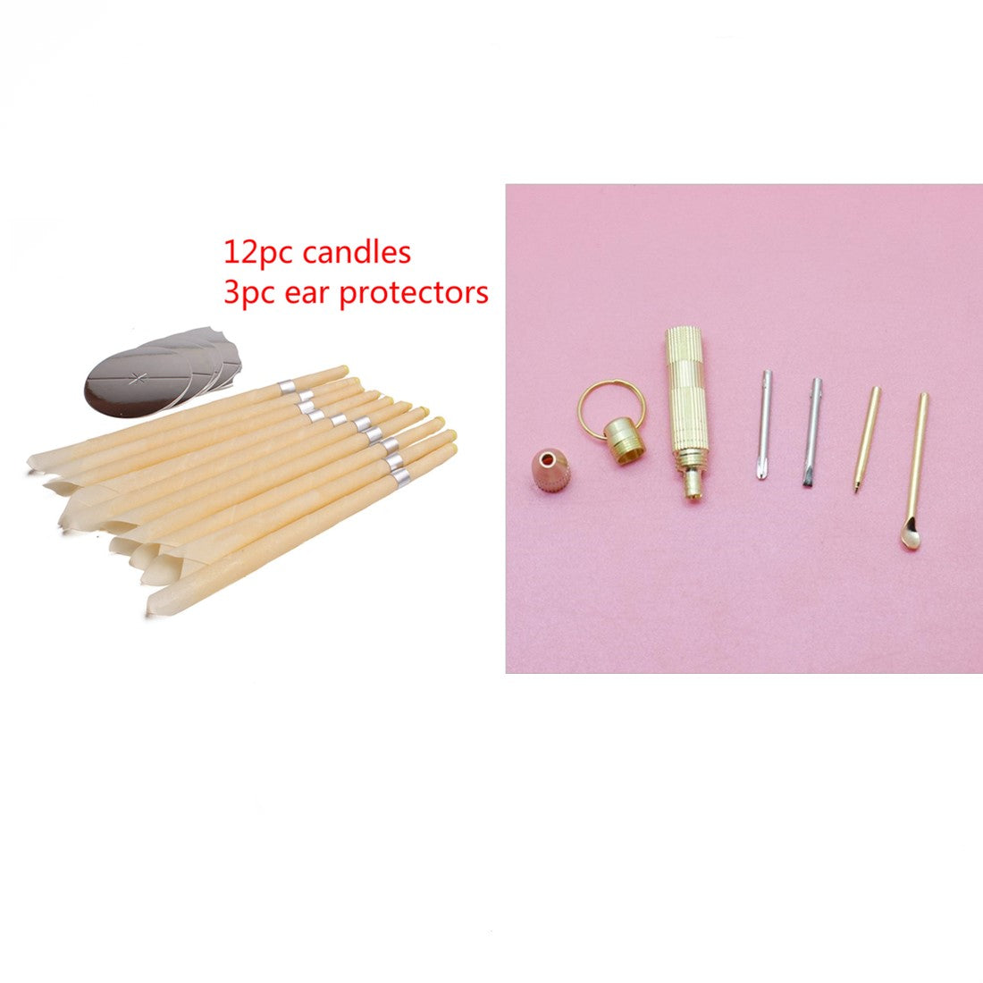 Coning Beewax Natural Ear Candle - Ear Health Care, Treatment & Wax Removal